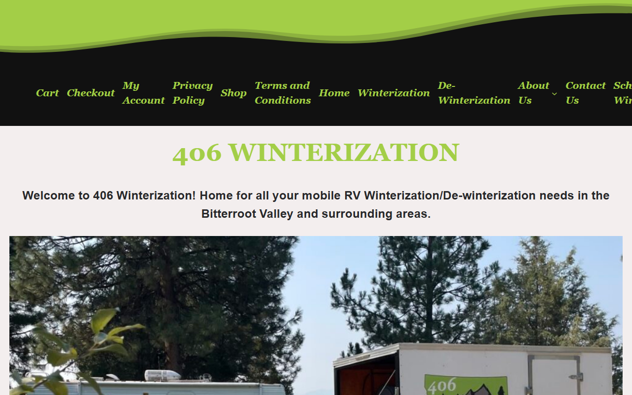 406winterize.com screenshot