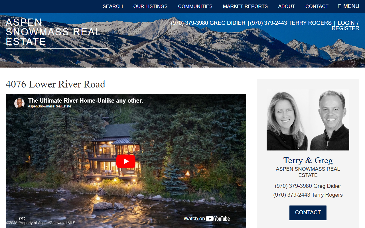 4076riverhouse.com screenshot