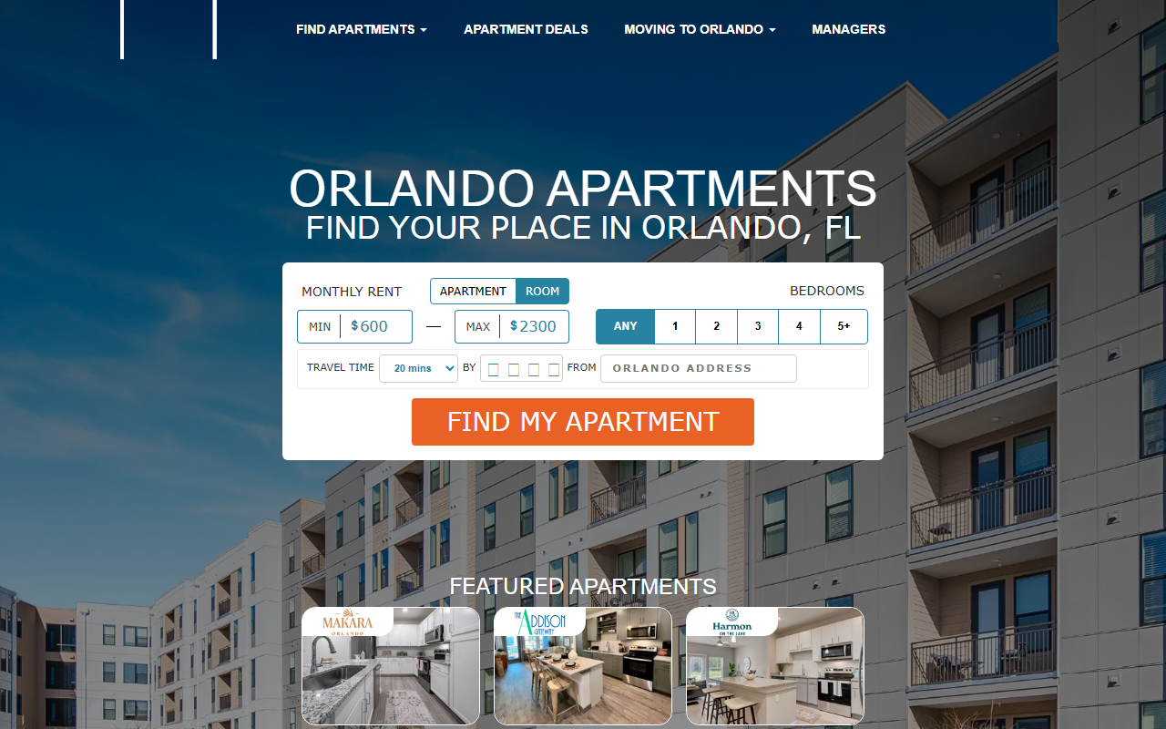 407apartments.com screenshot