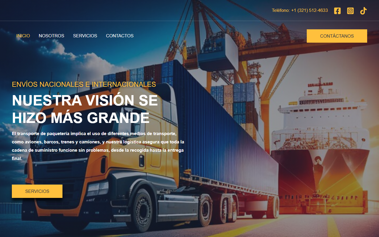 407enviospro.com screenshot