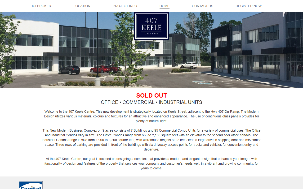 407keelecenter.com screenshot