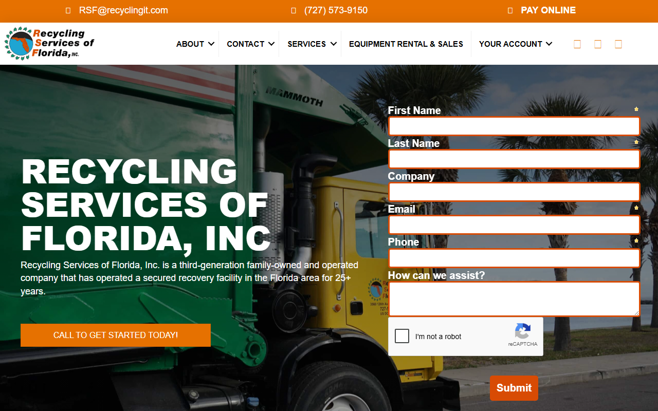 407recycle.com screenshot