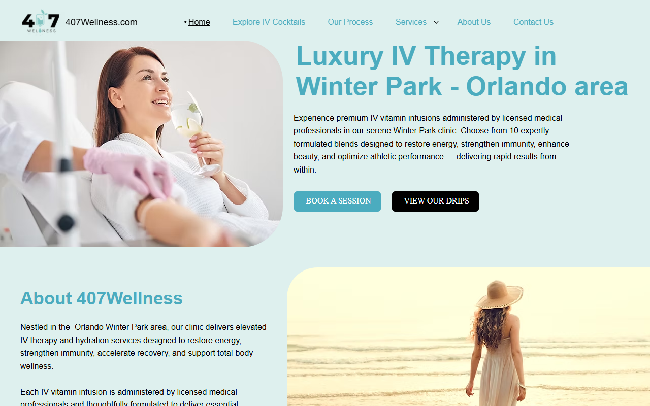 407wellness.com screenshot