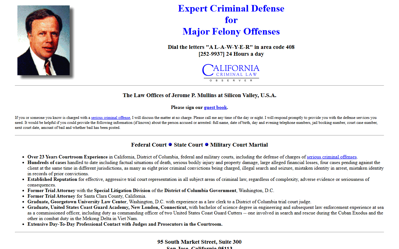 408-a-lawyer.com screenshot