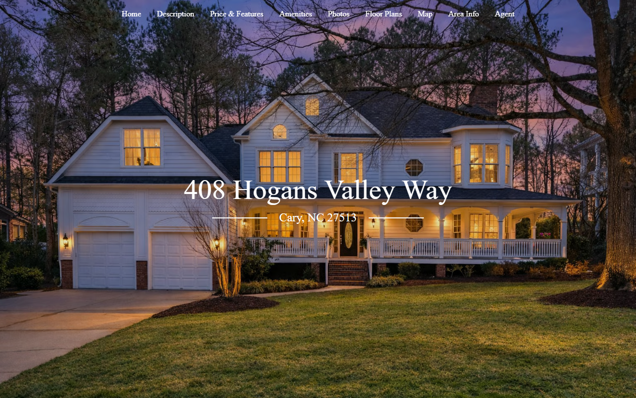 408hogansvalley.com screenshot