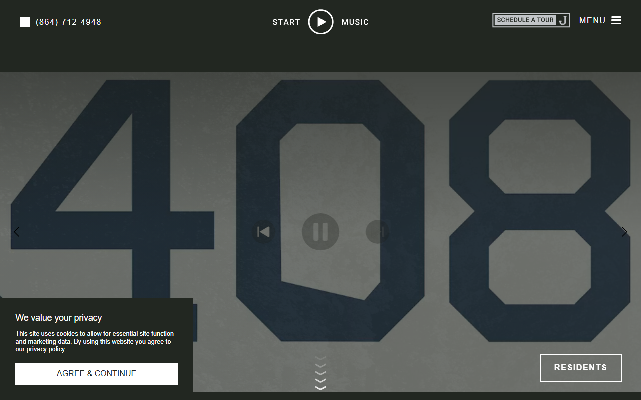 408jacksonapts.com screenshot
