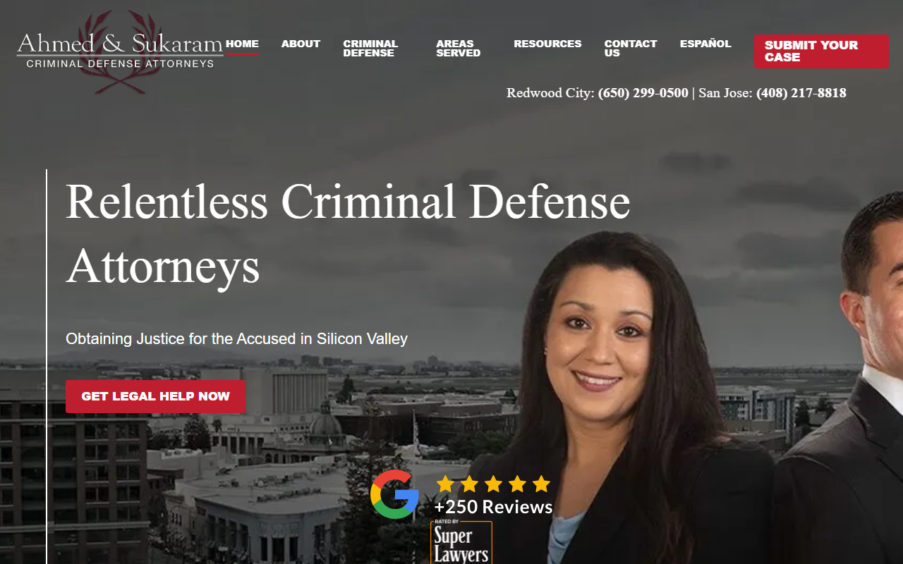 408lawyers.com screenshot