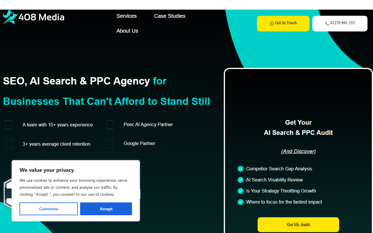 408mediaagency.com screenshot