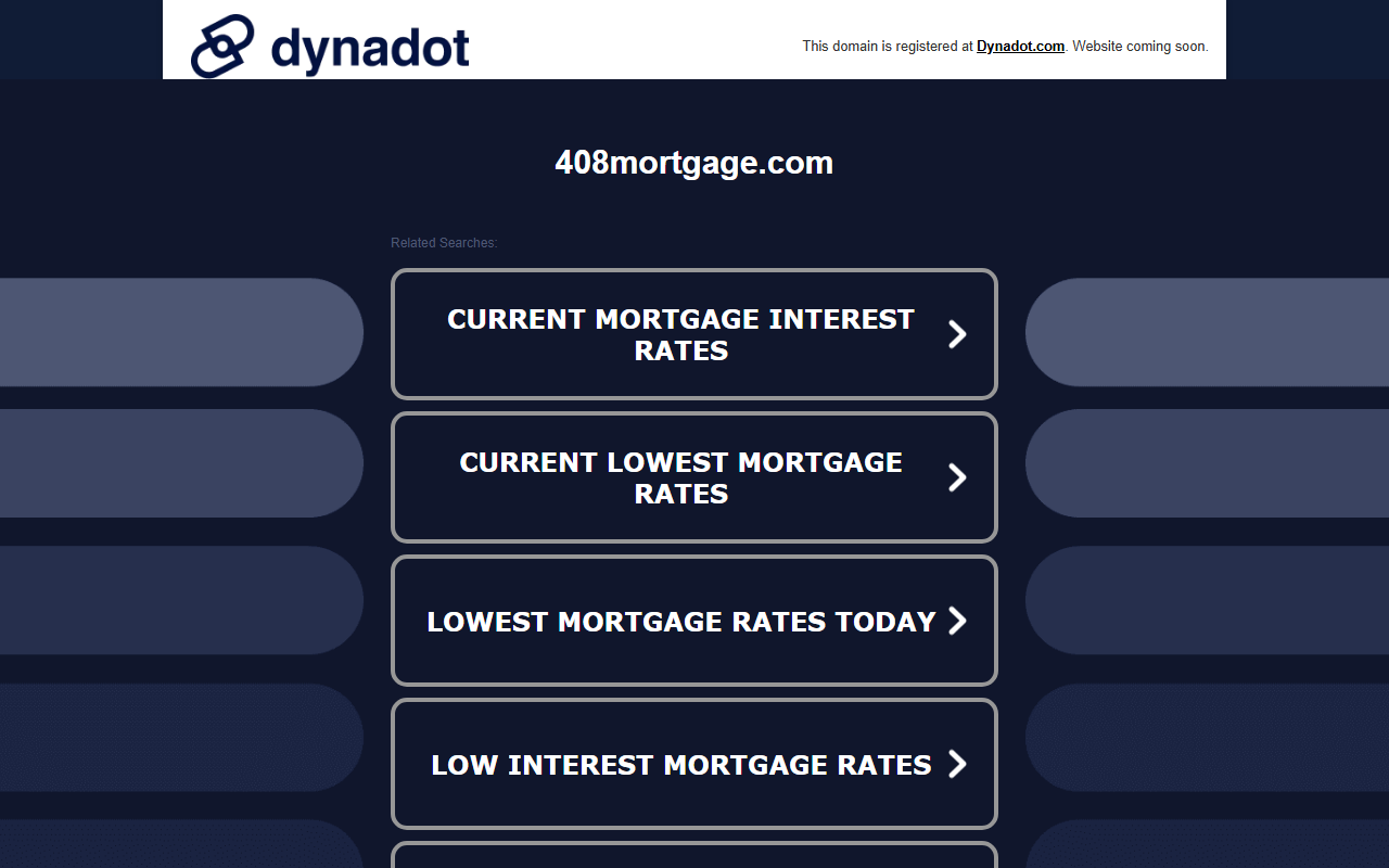 408mortgage.com screenshot