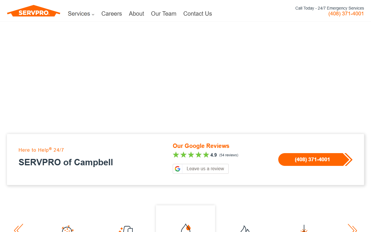 408servpro.com screenshot