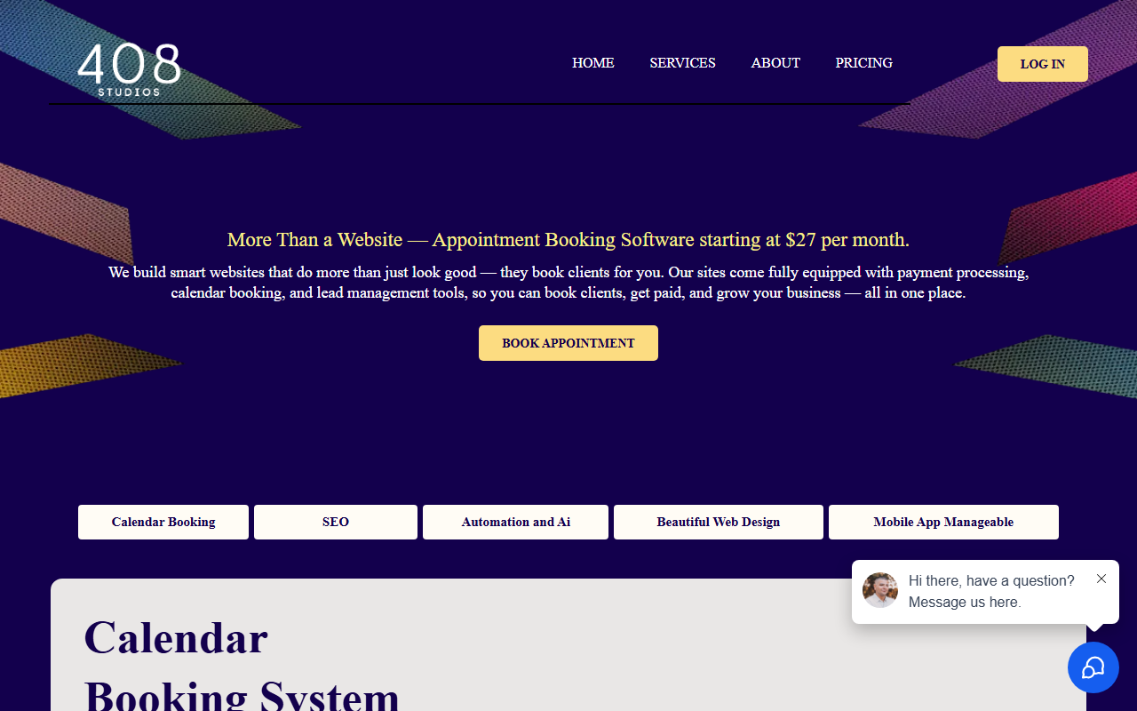 408studios.com screenshot