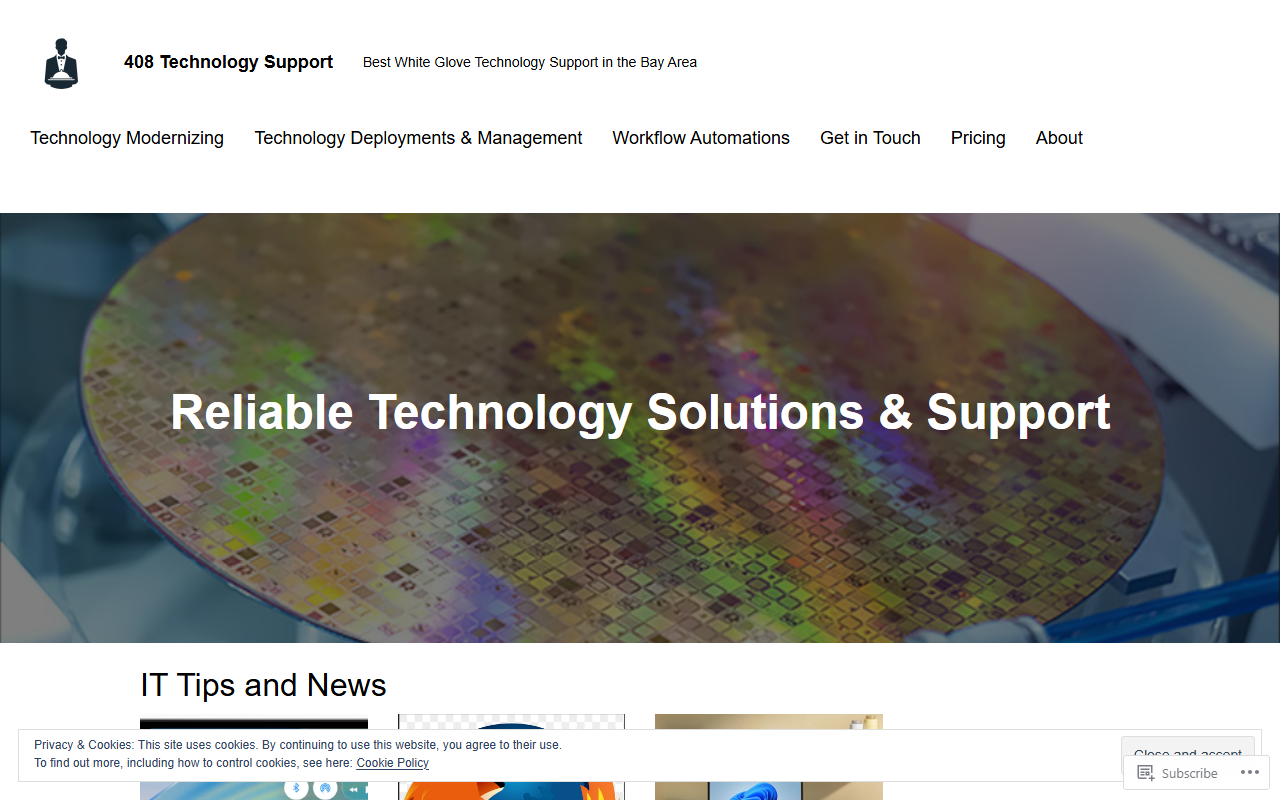 408support.com screenshot