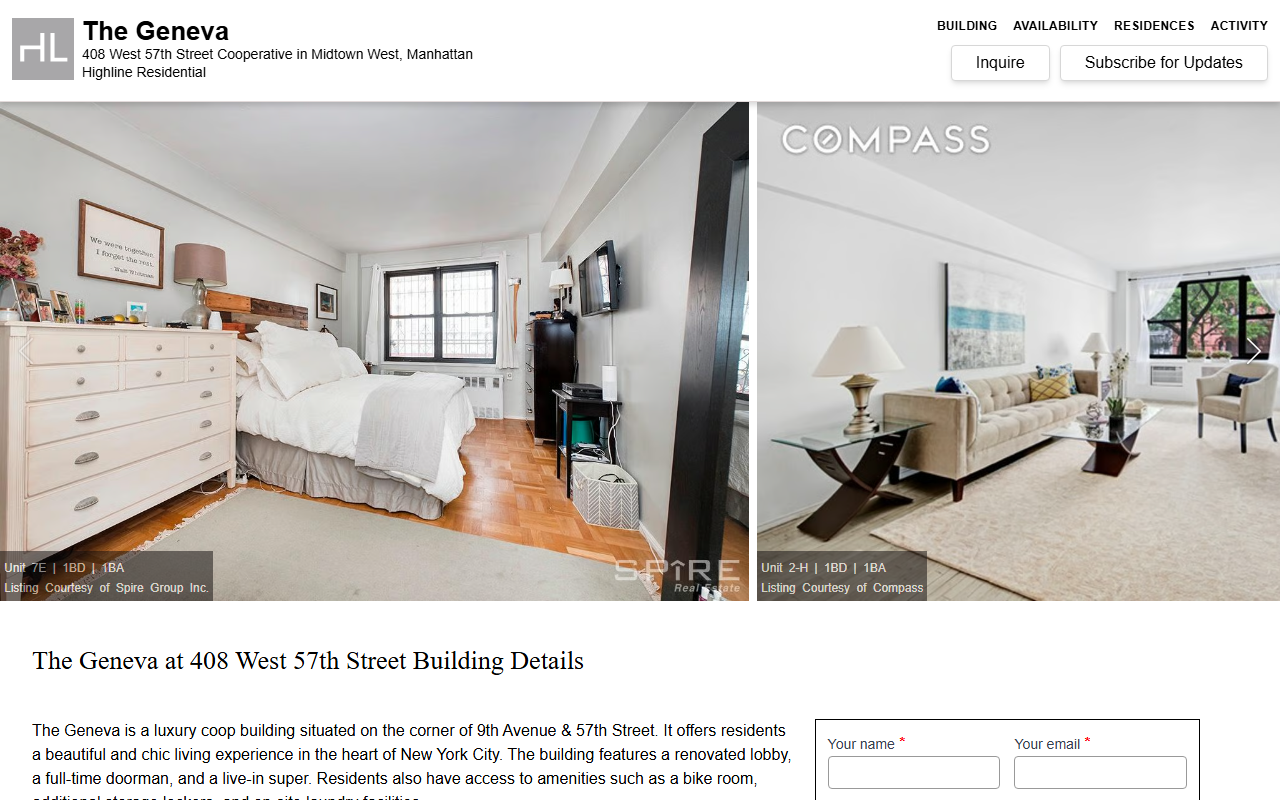 408west57th.com screenshot