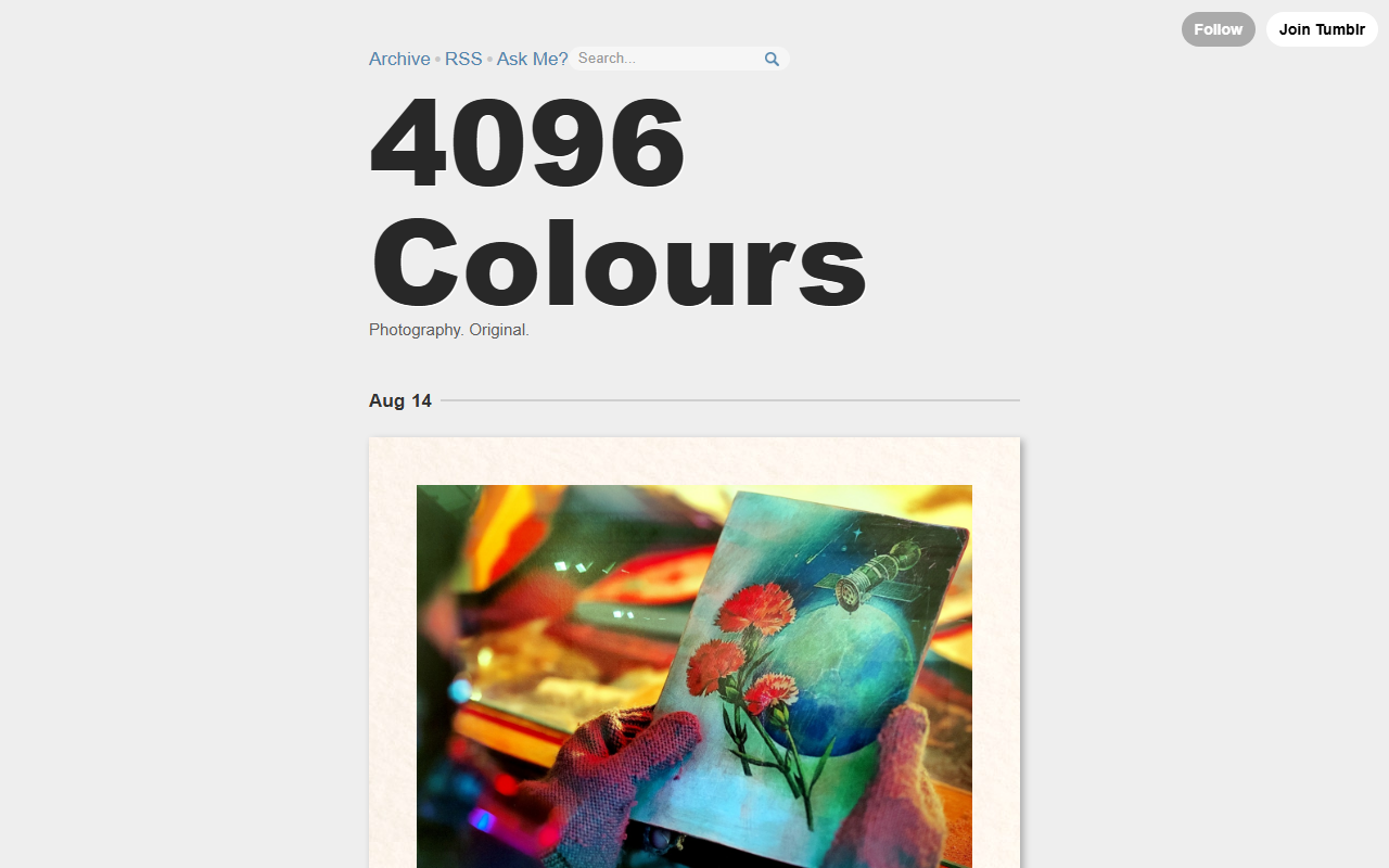 4096colours.com screenshot