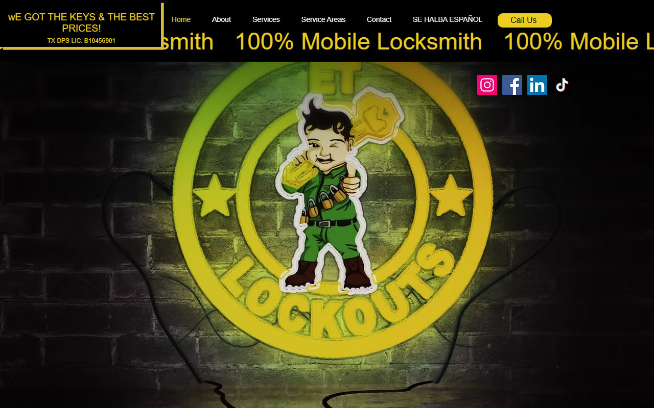 409locksmith.com screenshot