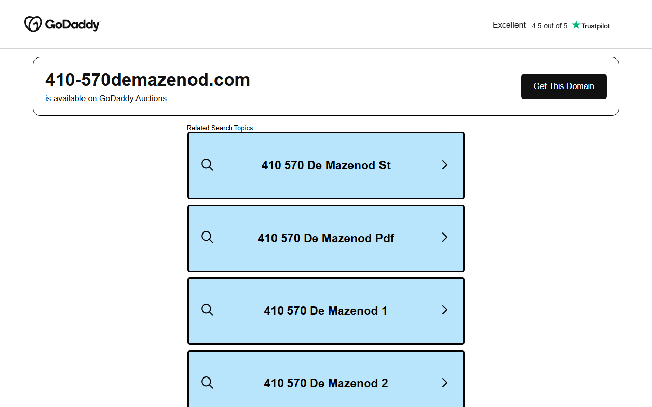 410-570demazenod.com screenshot