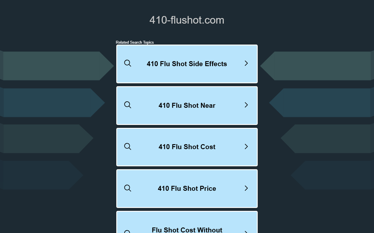 410-flushot.com screenshot