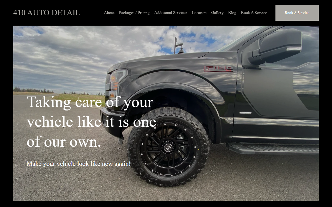 410autodetail.com screenshot