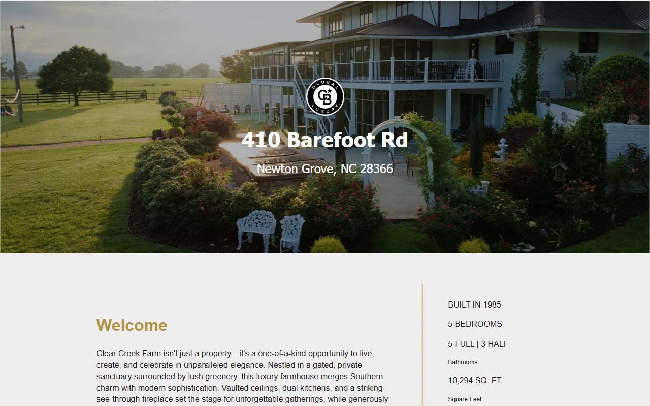 410barefoot.com screenshot