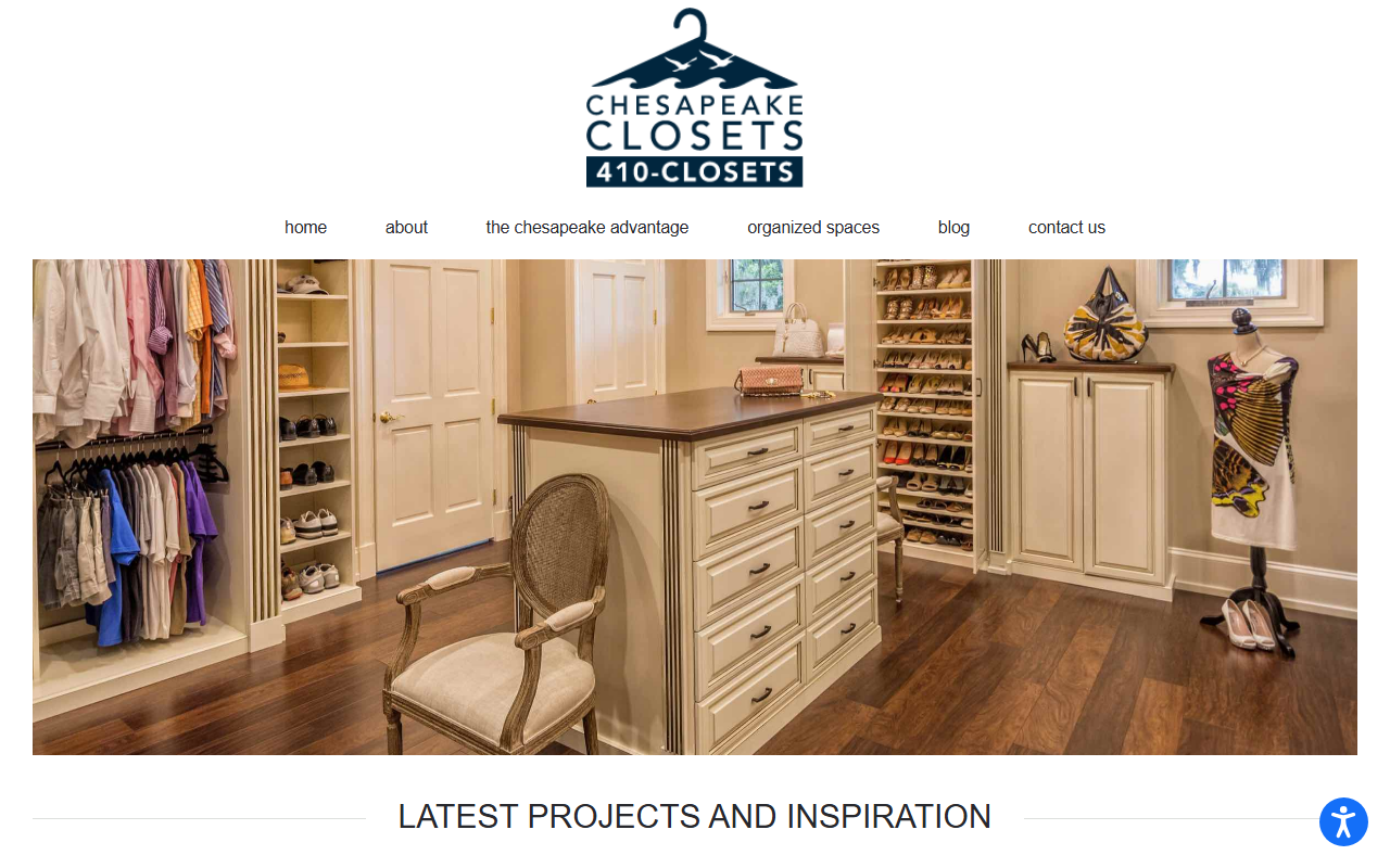 410closets.com screenshot