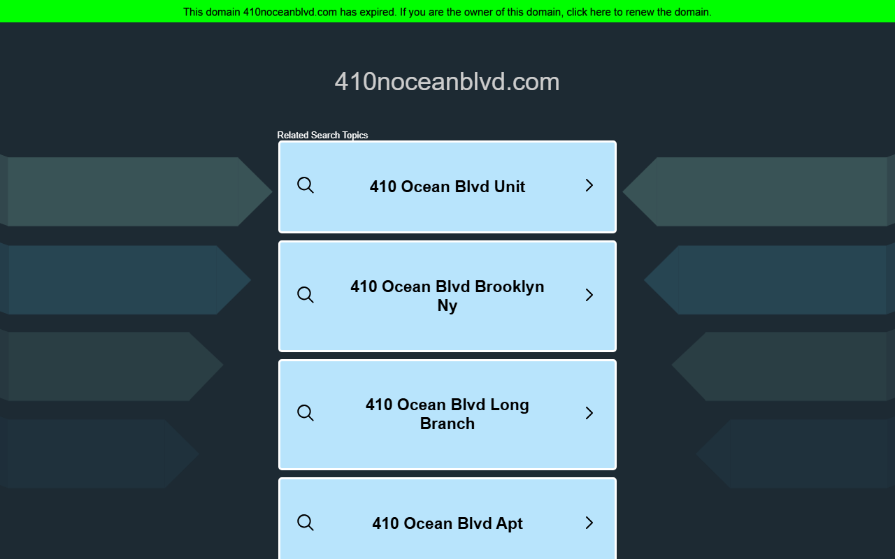 410noceanblvd.com screenshot
