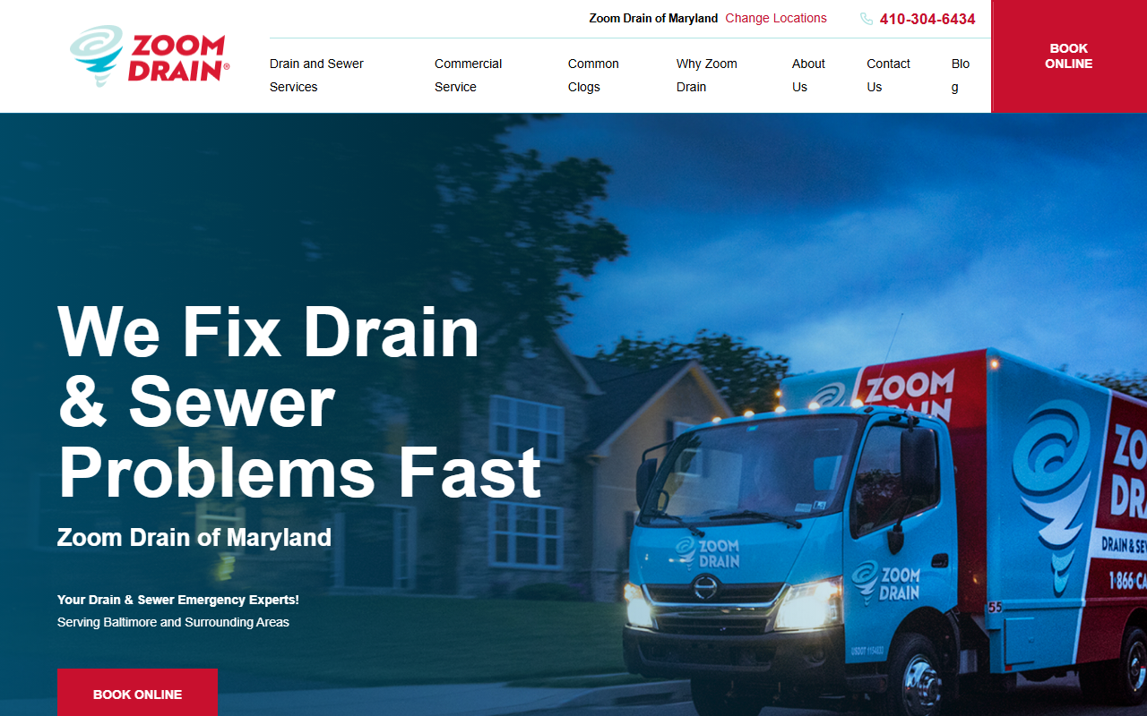 410plumber.com screenshot