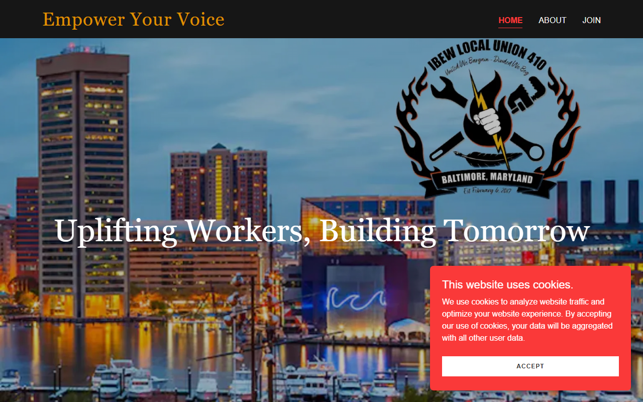 410workersunited.com screenshot