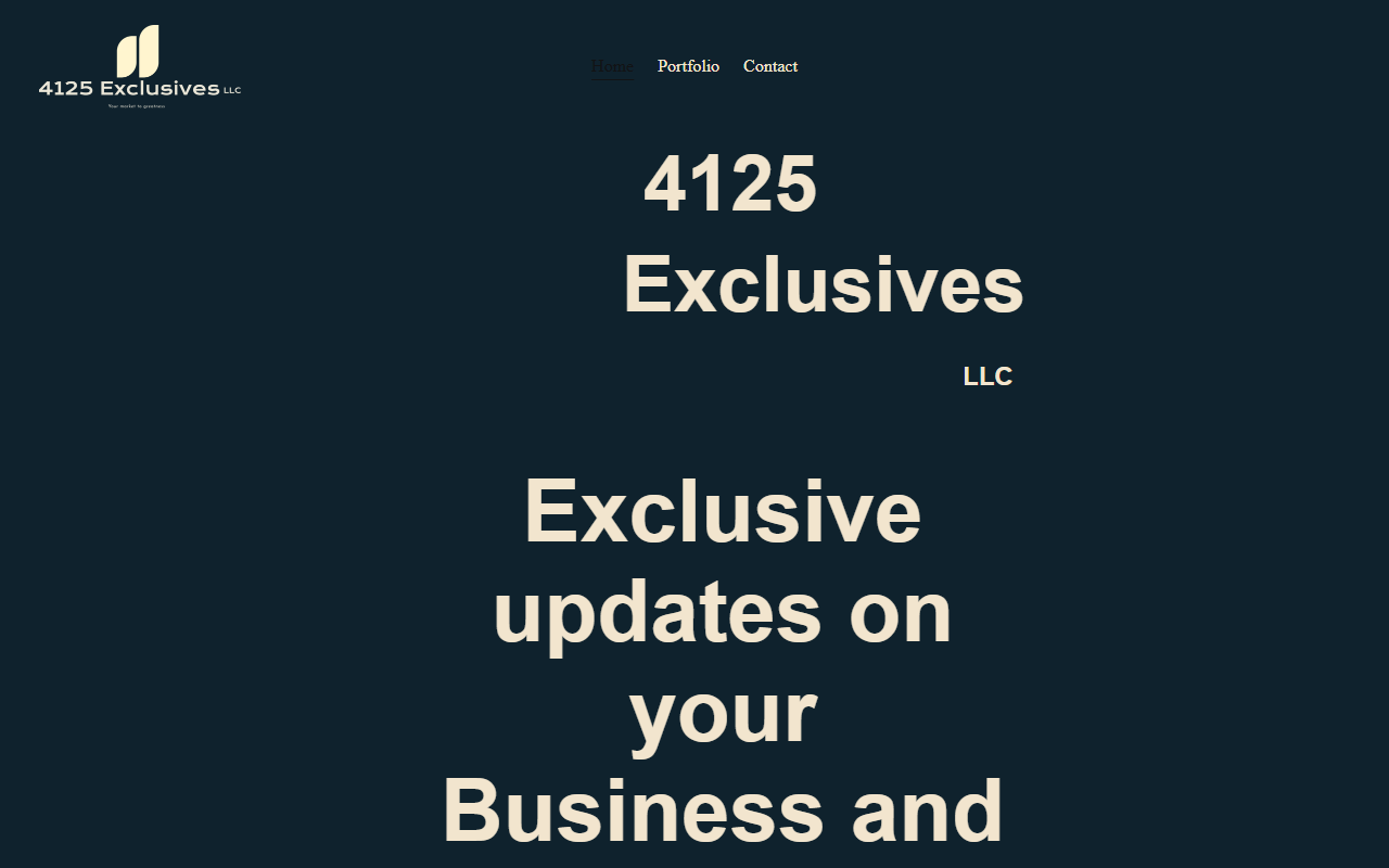 4125exclusives.com screenshot