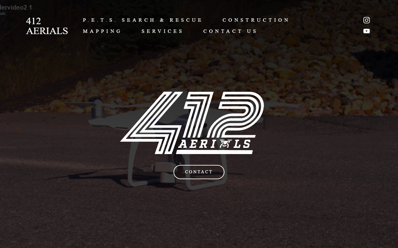 412aerials.com screenshot