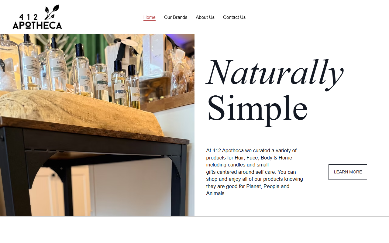 412apotheca.com screenshot