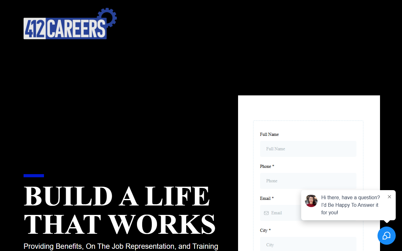 412careers.com screenshot