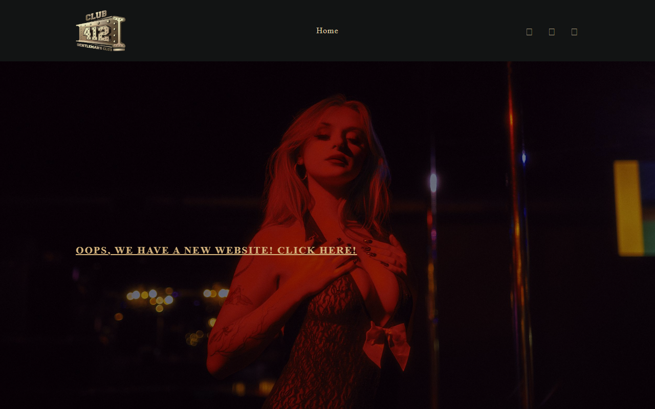 412clubpgh.com screenshot