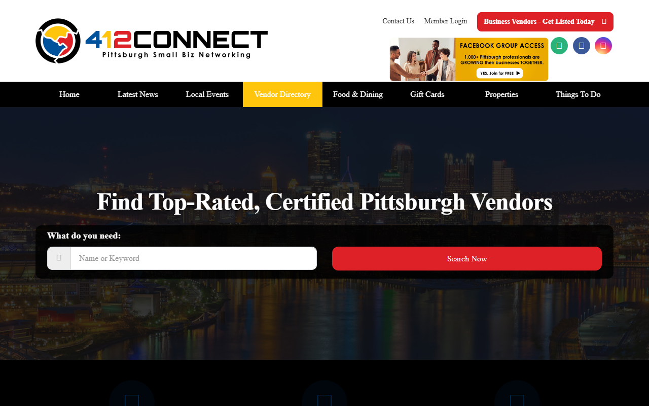 412connect.com screenshot
