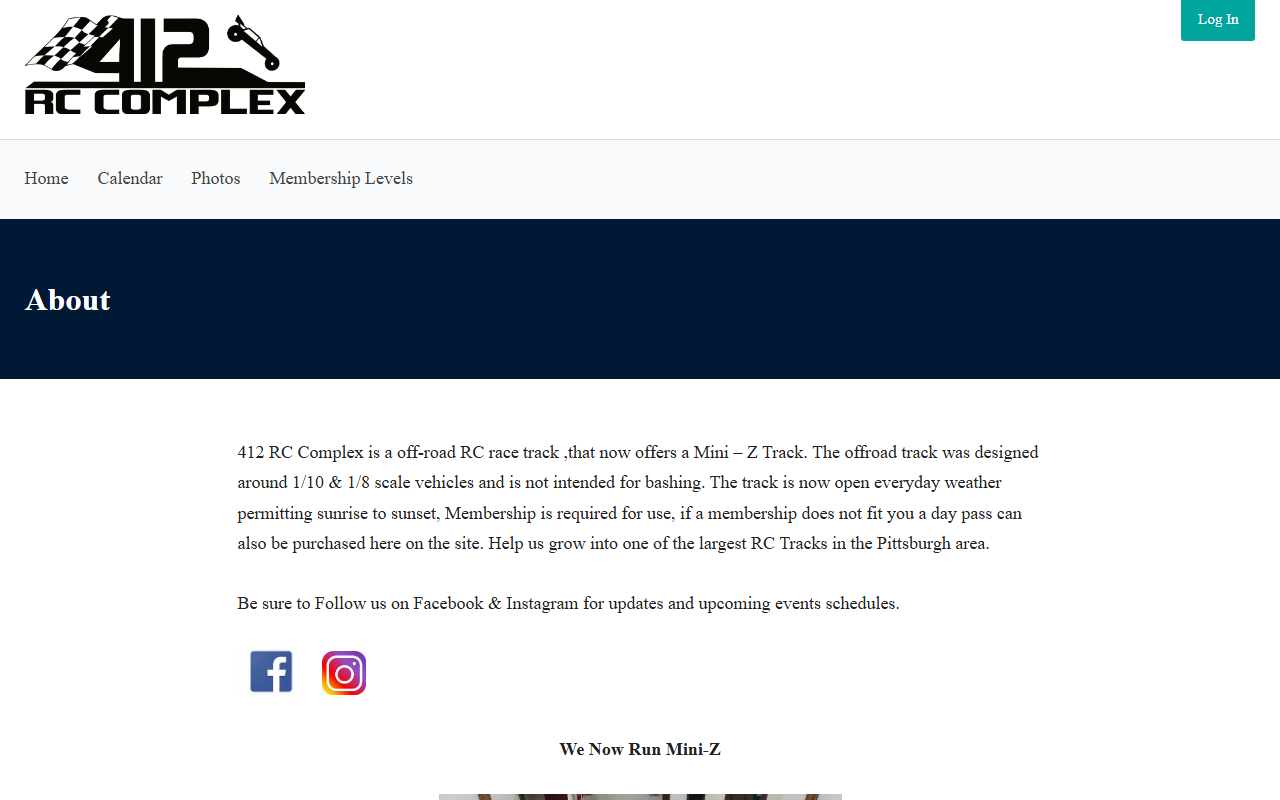 412rccomplex.com screenshot