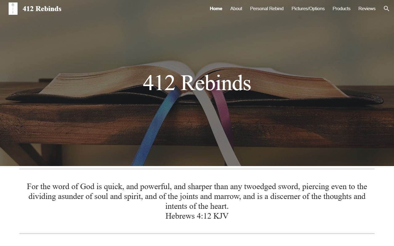 412rebinds.com screenshot