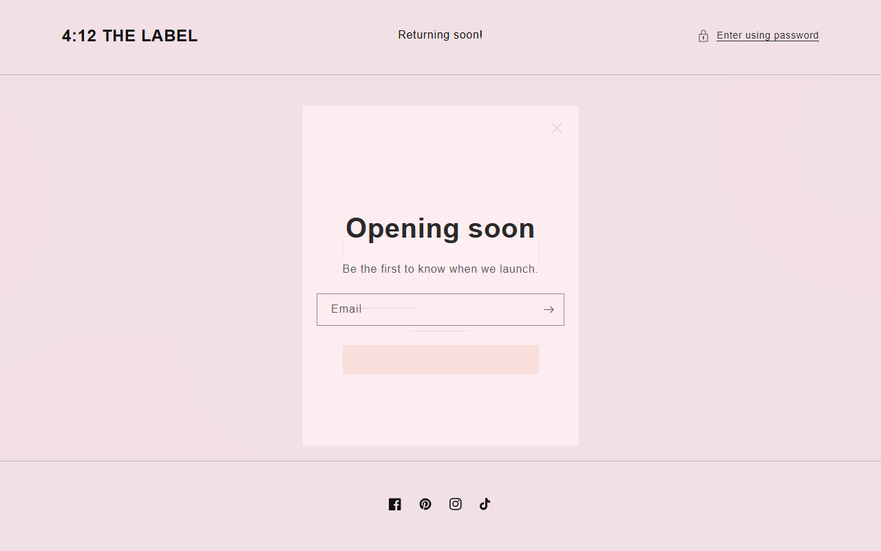 412thelabel.com screenshot