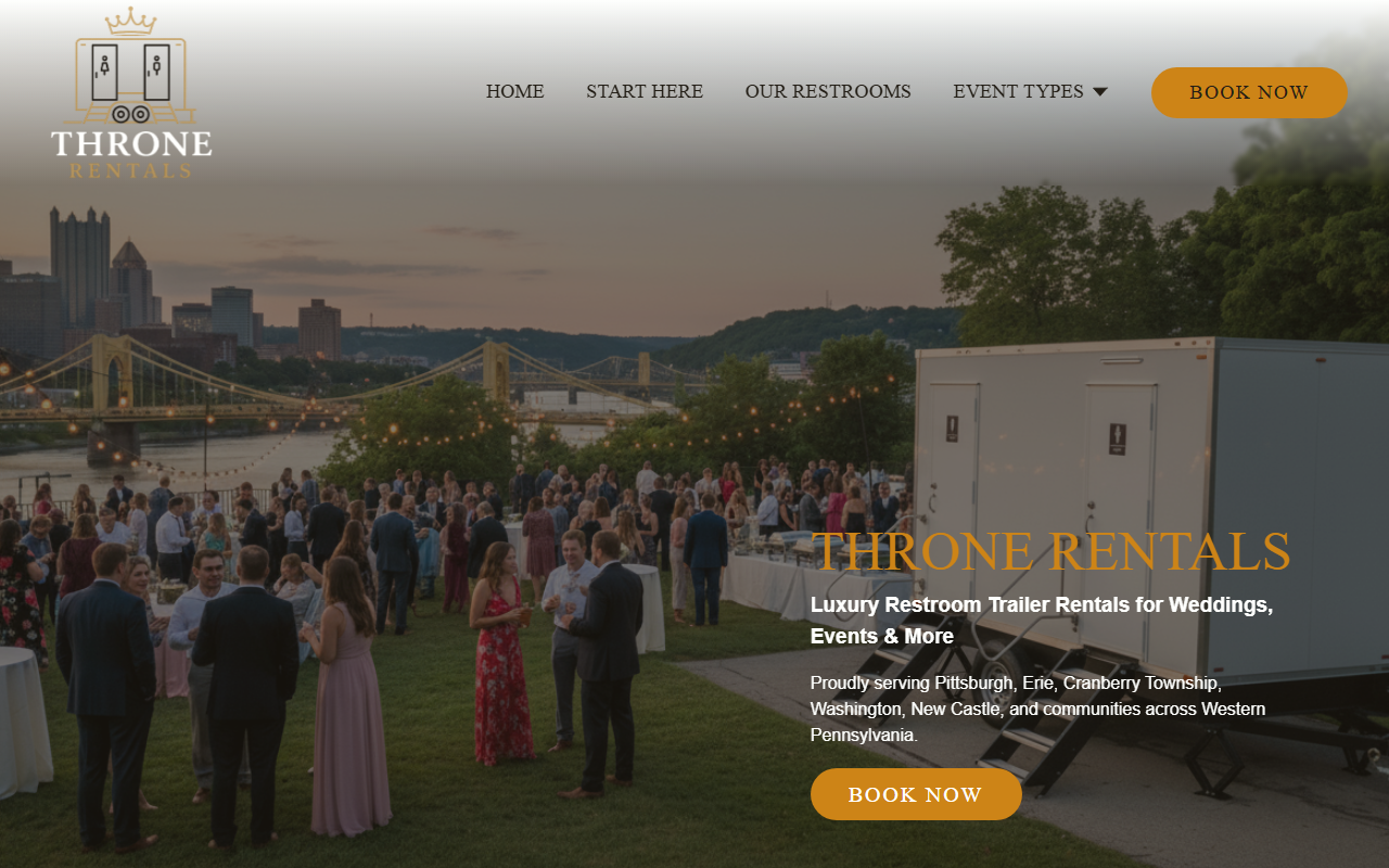 412thronerentals.com screenshot