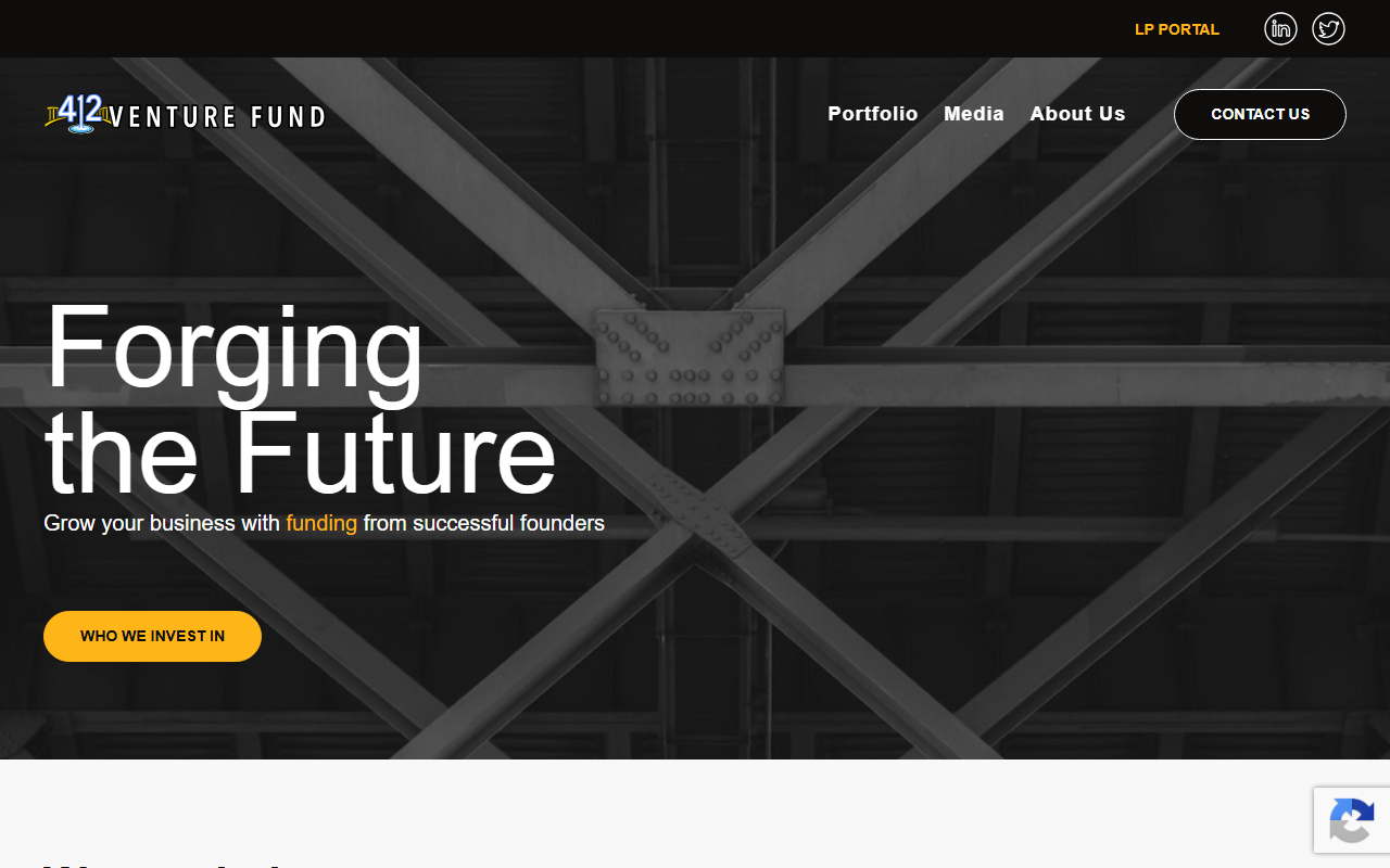 412venturefund.com screenshot