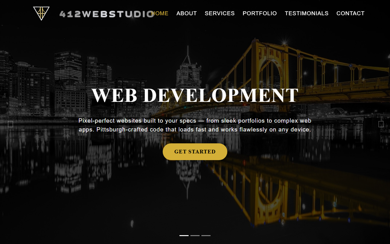 412webstudio.com screenshot