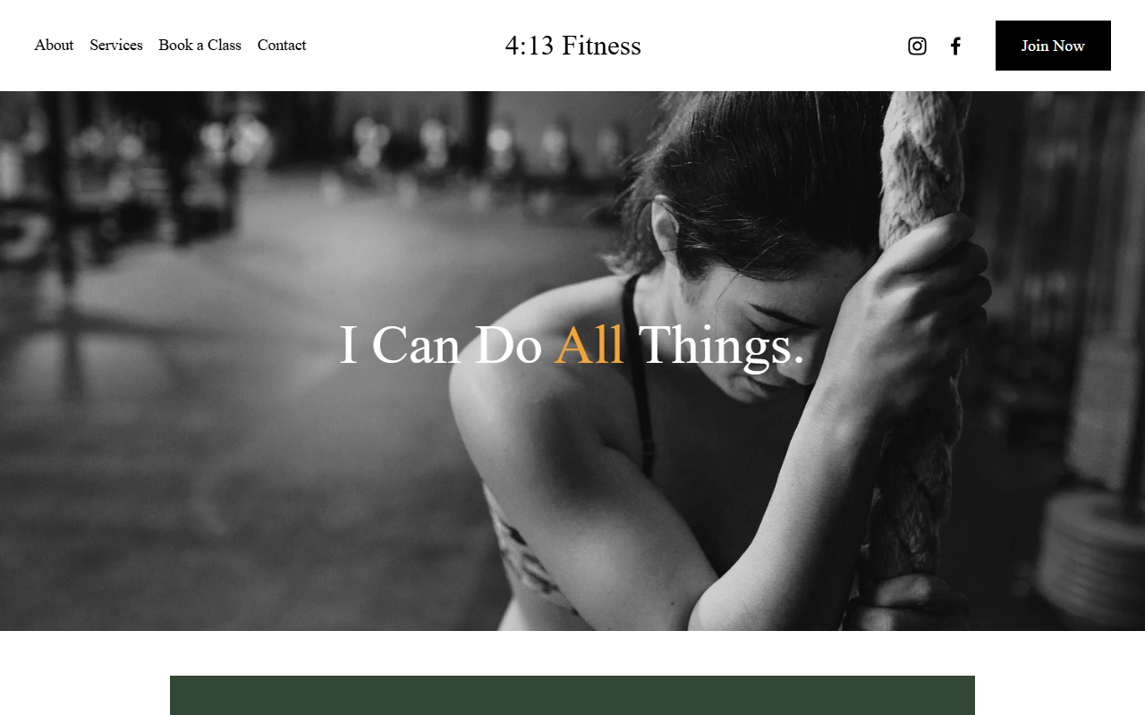 413-fitness.com screenshot