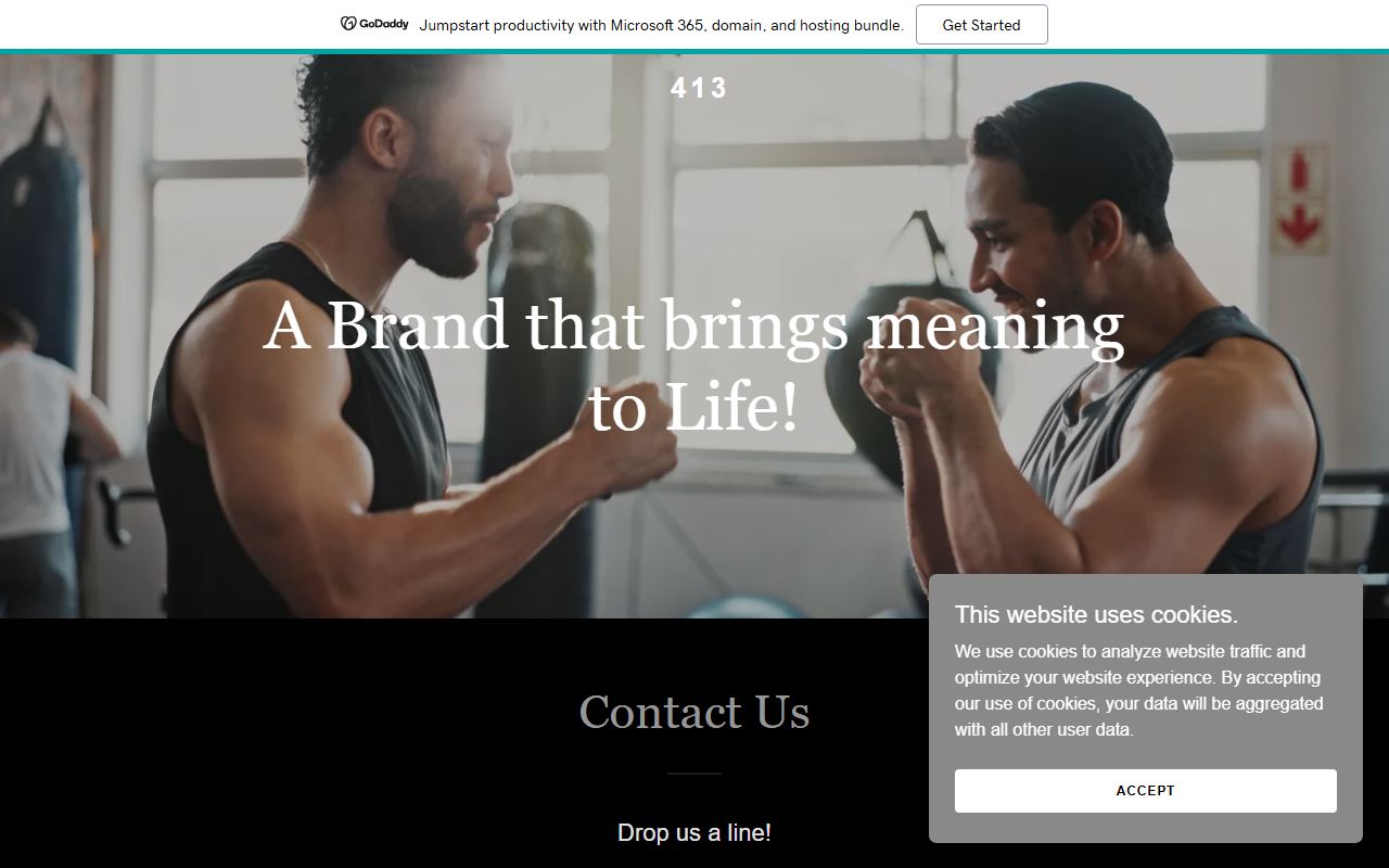 413clothing.com screenshot