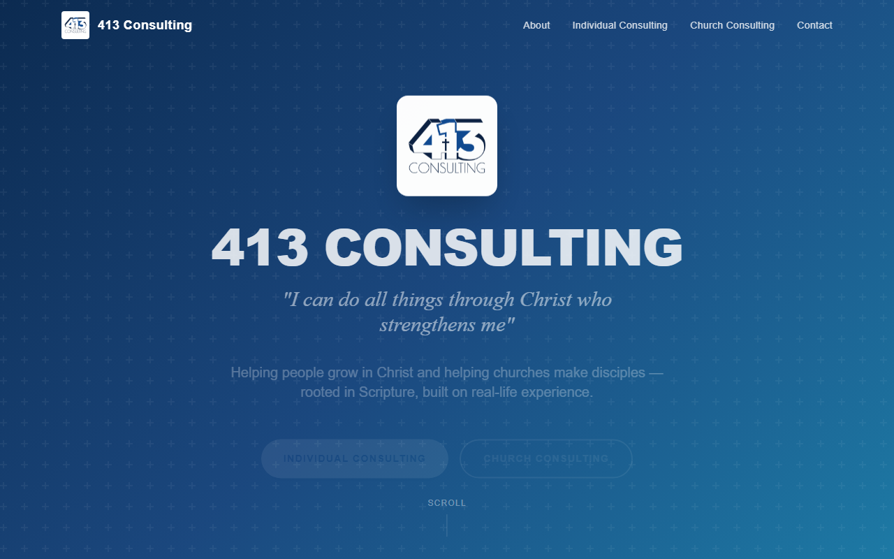 413consulting.com screenshot