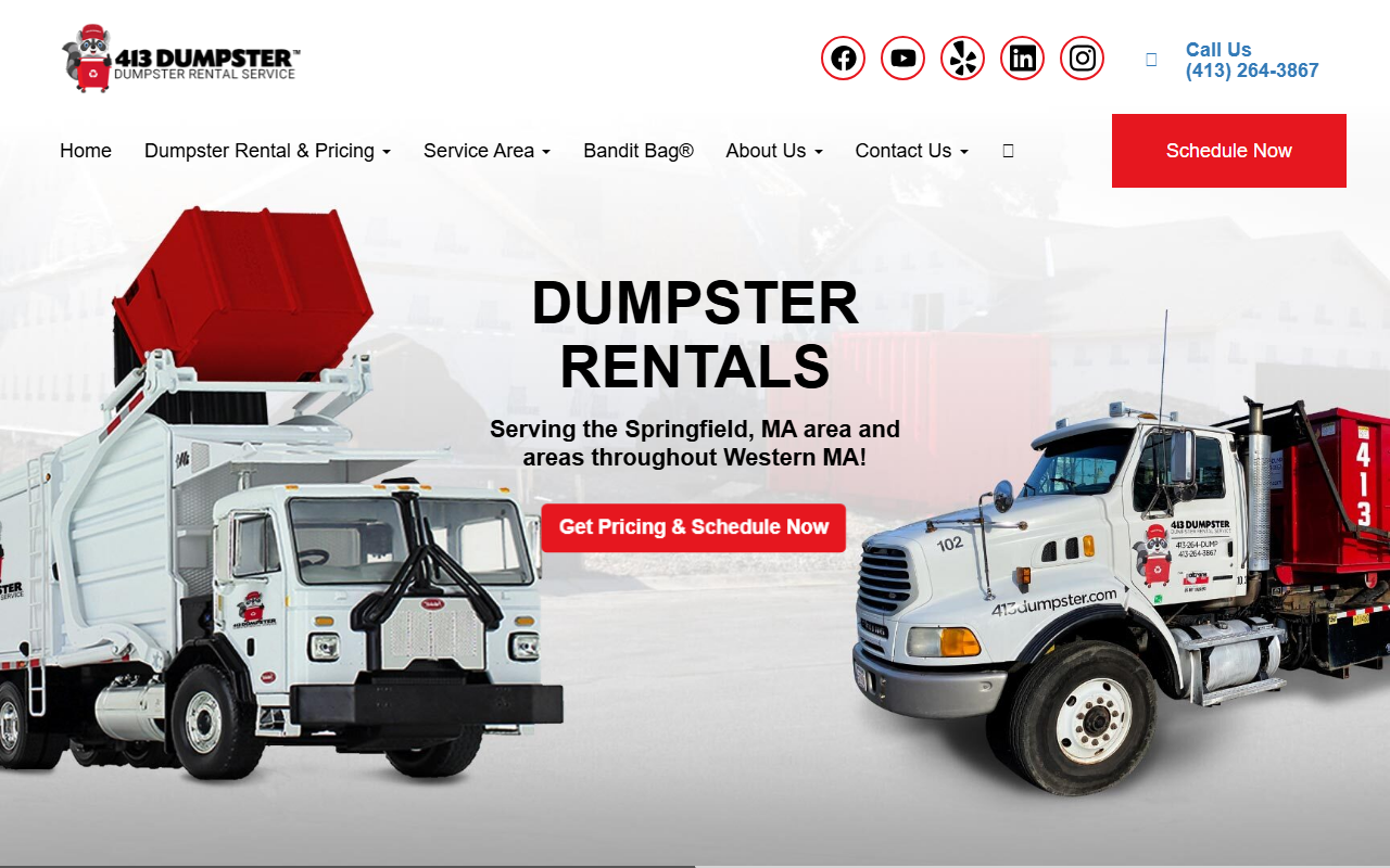 413dumpster.com screenshot