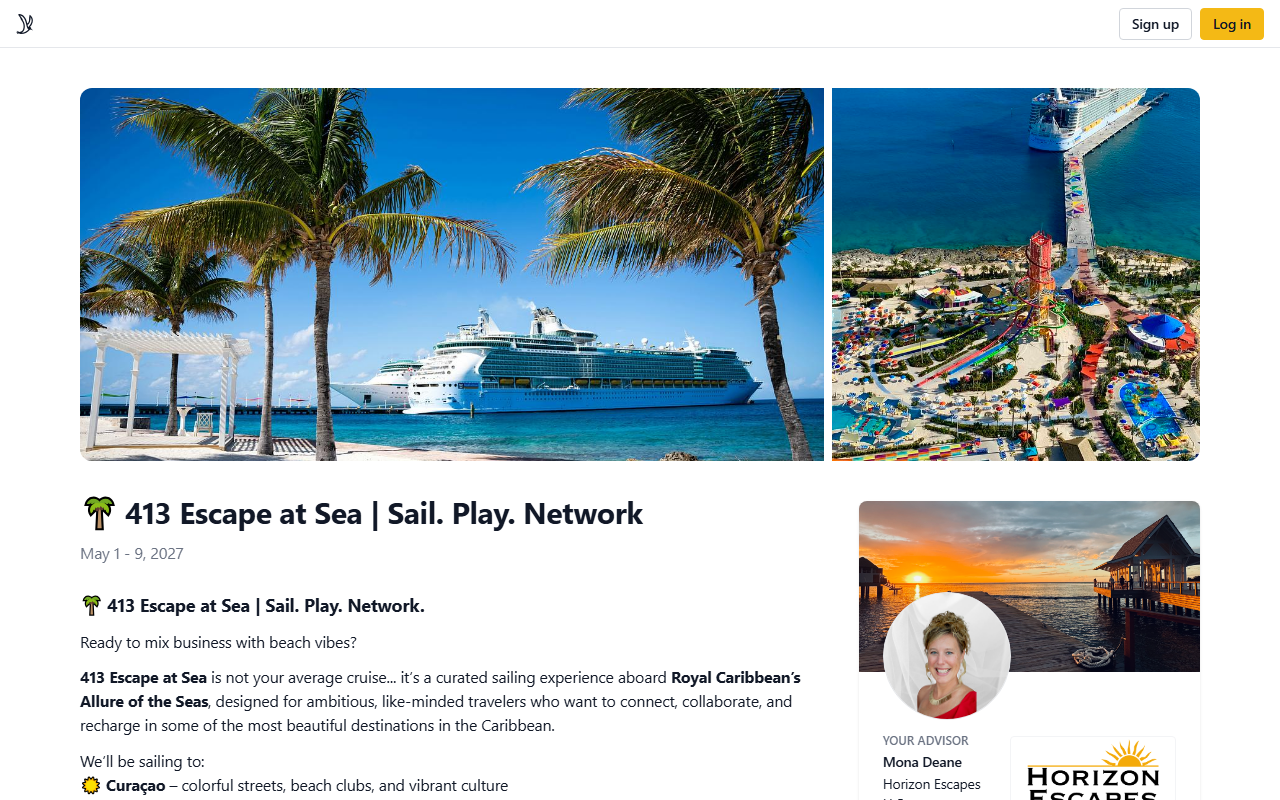 413escapes.com screenshot