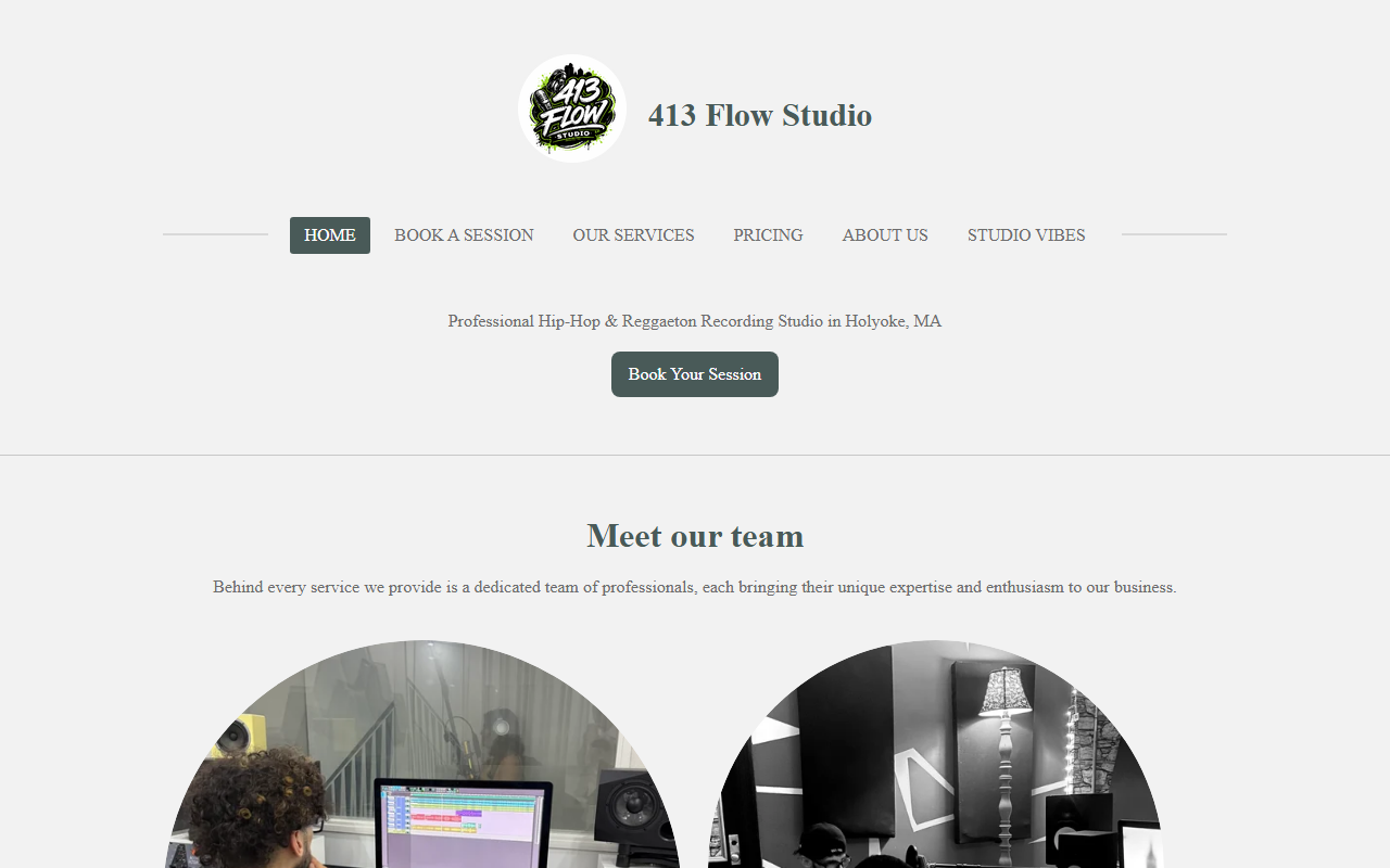 413flowstudio.com screenshot