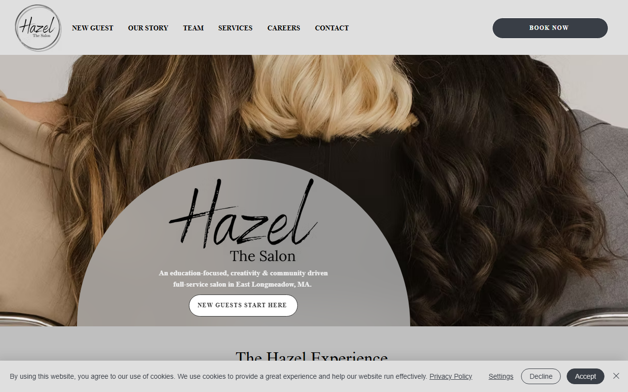 413hairsalon.com screenshot