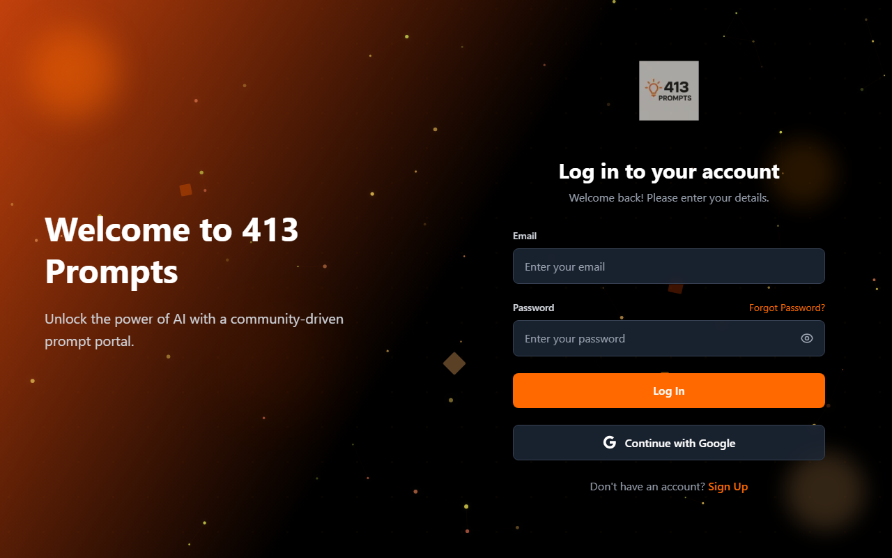 413prompts.com screenshot