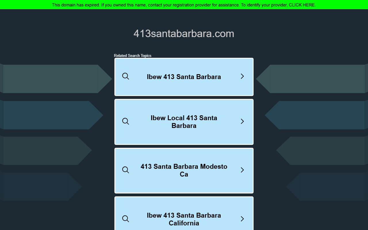 413santabarbara.com screenshot