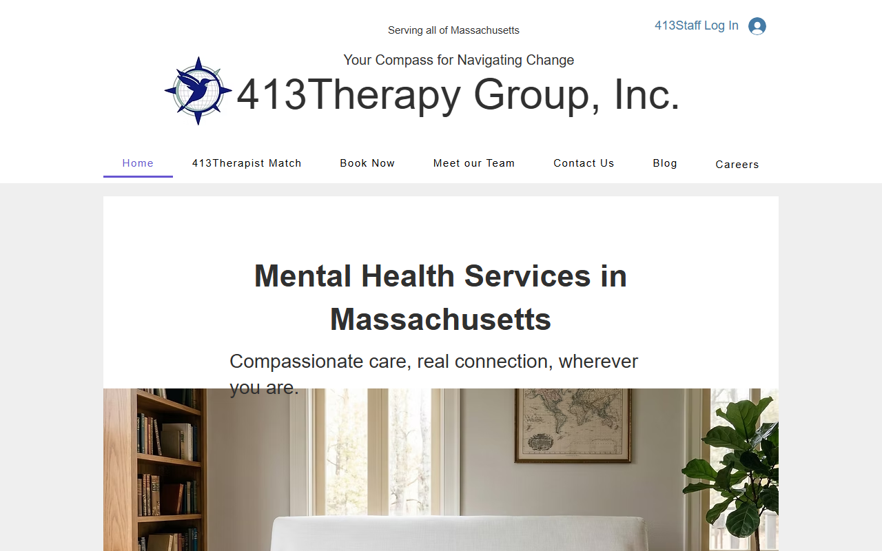413therapygroup.com screenshot