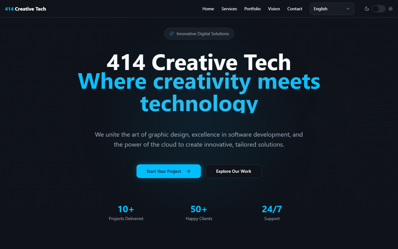 414creativetech.com screenshot